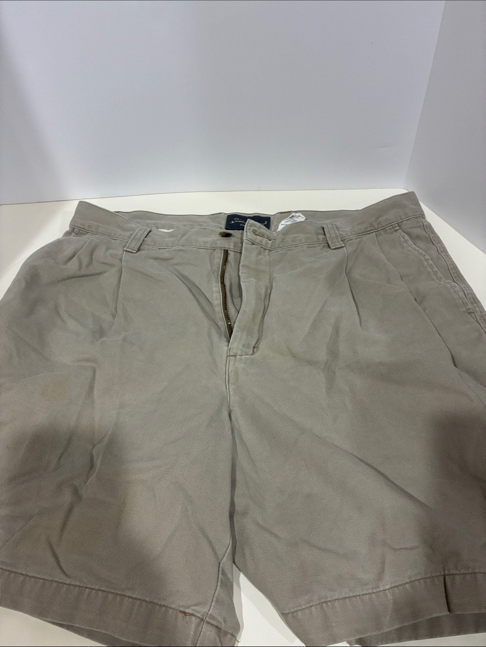 Ralph Lauren Taupe Cotton Chino Shorts vintage